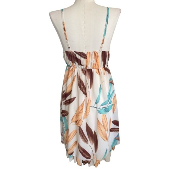 NWT New Style Italy Spaghetti Strap V-Neck Lightweight Pullover Dress Women's S - Picture 4 of 13